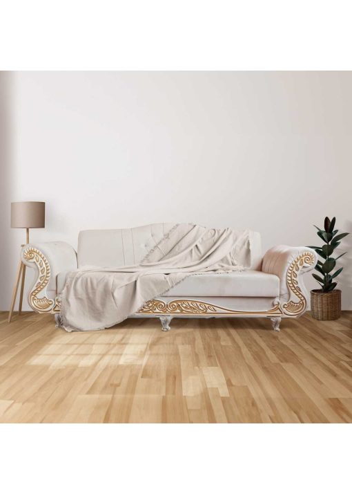 شال رو مبلی کاناپه ساده قابل شستشو پنبه ای دیوان 200x180cm برند Faiend کد 1698490091