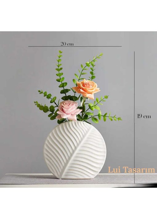 گلدان گرد تزئینی ترند برند Lui Tasarım کد 1700430023