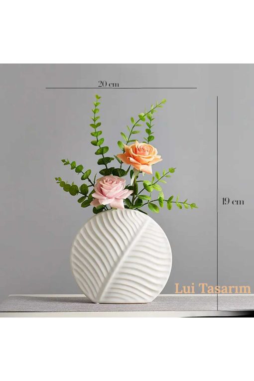 گلدان گرد تزئینی ترند برند Lui Tasarım کد 1700430023