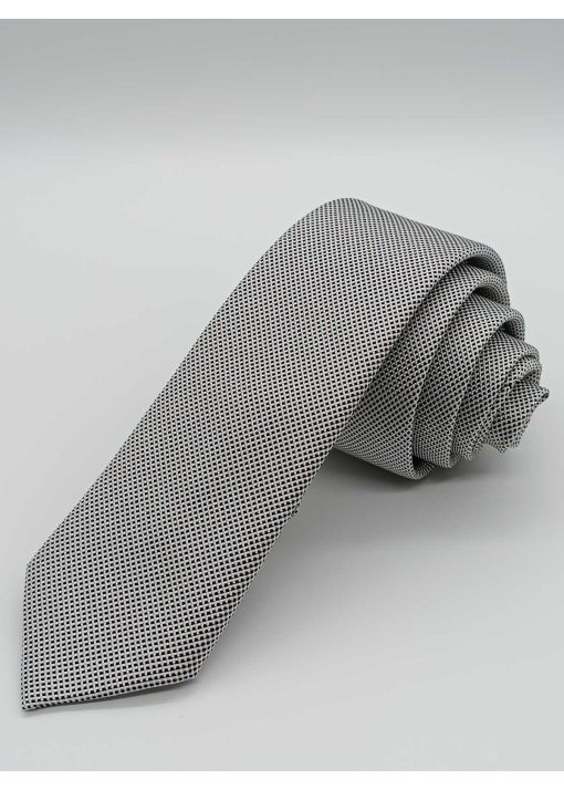 کراوات طرح‎دار طوسی برند Gutiero کد 1700597181