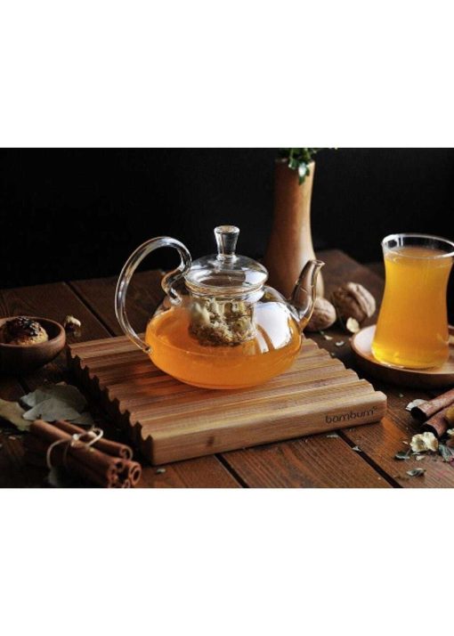 قوری چای صافی دار 400میلی لیتر برند Bambum کد 1701046169