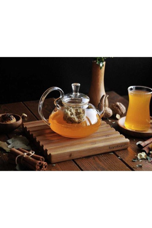 قوری چای صافی دار 400میلی لیتر برند Bambum کد 1701046169