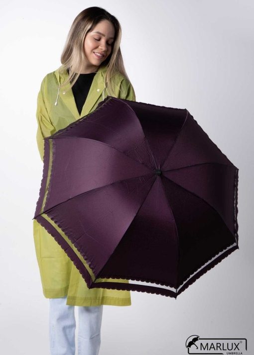 چتر توری بنفش زنانه برند Marlux کد 1701209104