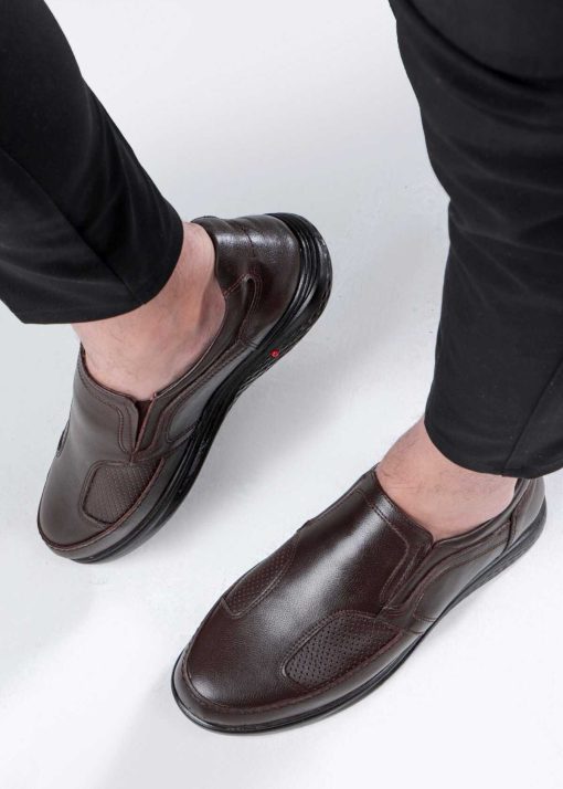 کفش راحتی ارتوپدیک راحت کفش، مردانه چرم اصل لوفور برند Ducavelli کد 1700417972
