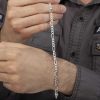 دستبند 925عیار مدل نقره مردانه برند OSMANLI GÜMÜŞ کد 1700413324