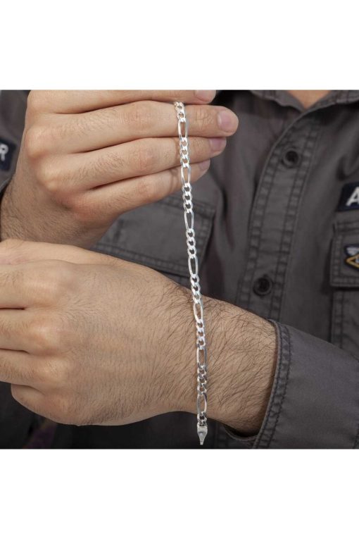 دستبند 925عیار مدل نقره مردانه برند OSMANLI GÜMÜŞ کد 1700413324