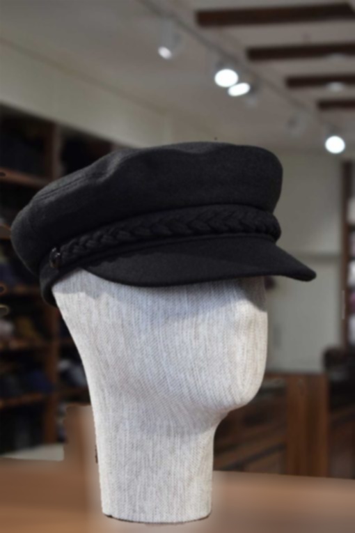 کلاه زمستانی پشمی کاپیتان مشکی برند Göksu Şapka کد 1701289872