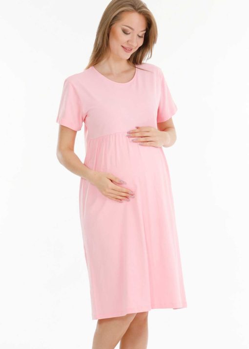 لباس شب صورتی بارداری برند PAR LINGERIE کد 1700216237