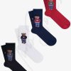 جوراب طرح‎دار خرس کوچولو Teddy 4lu برند Mono Socks کد 1700572876