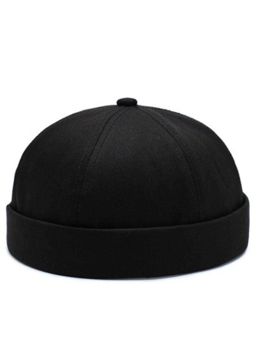 کلاه قابل تنظیم تابستانی مشکی یکدست قطر 100پنبه برند Rupen Kraft کد 1700590567