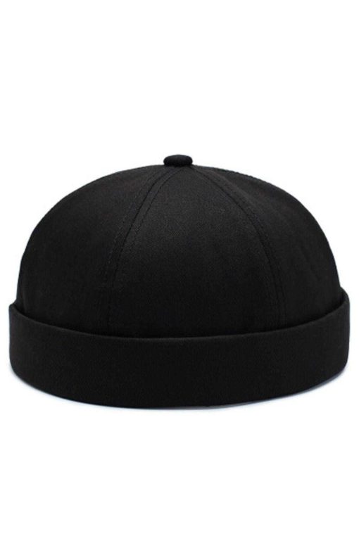 کلاه قابل تنظیم تابستانی مشکی یکدست قطر 100پنبه برند Rupen Kraft کد 1700590567