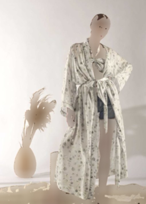 ست لباس زیر زنانه کیمونو شلوارک لوناریا برند nb nuba company کد 1703246468