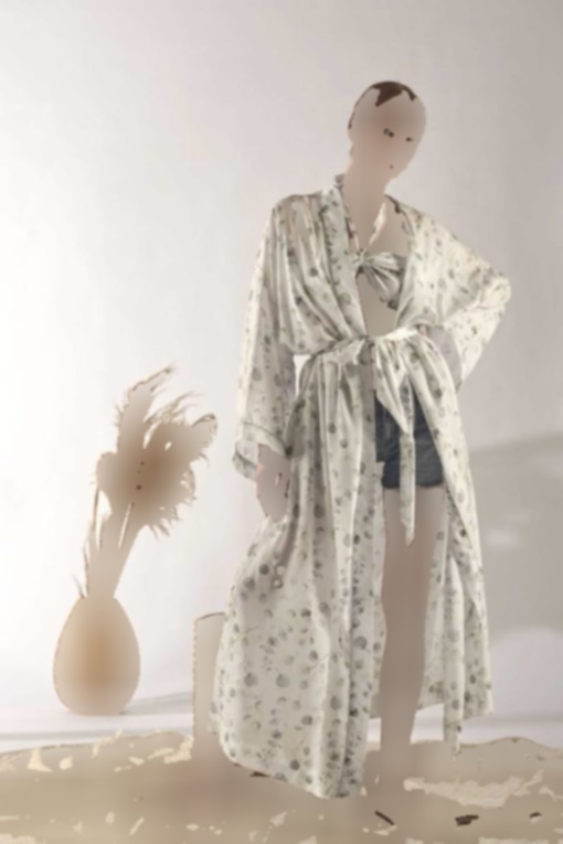 ست لباس زیر زنانه کیمونو شلوارک لوناریا برند nb nuba company کد 1703246468