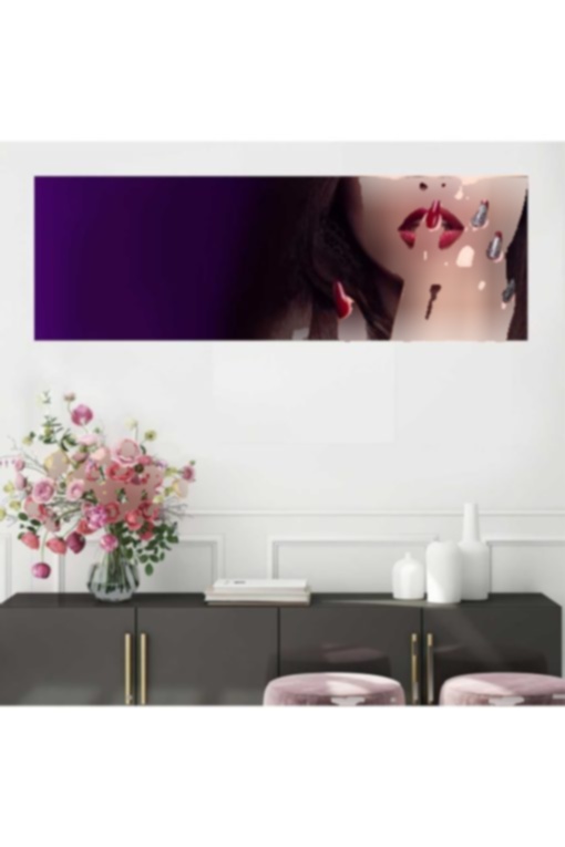 دیوار لاک ناخن سر/مو مدرن طراحی آرایشگاه زنانه برند HDART کد 1703851387