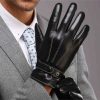 دستکش لمسی ضد آب چرم مردانه برند İşnar کد 1706089728