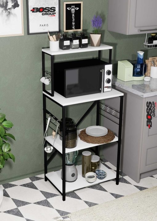تنظیم کننده کمد گوشه ای قفسه آشپزخانه قهوه چند کاربردی برند Boss Group کد 1706901681