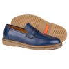 کفش روزانه سرمه ای مردانه کلاسیک چرم 100% اصل برند TEZCAN KUNDURA کد 1707523527