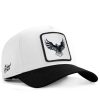 کلاه سپر لوگو‎دار عقاب سفید-سیاه (قطر) برند BlackBörk کد 1707018981