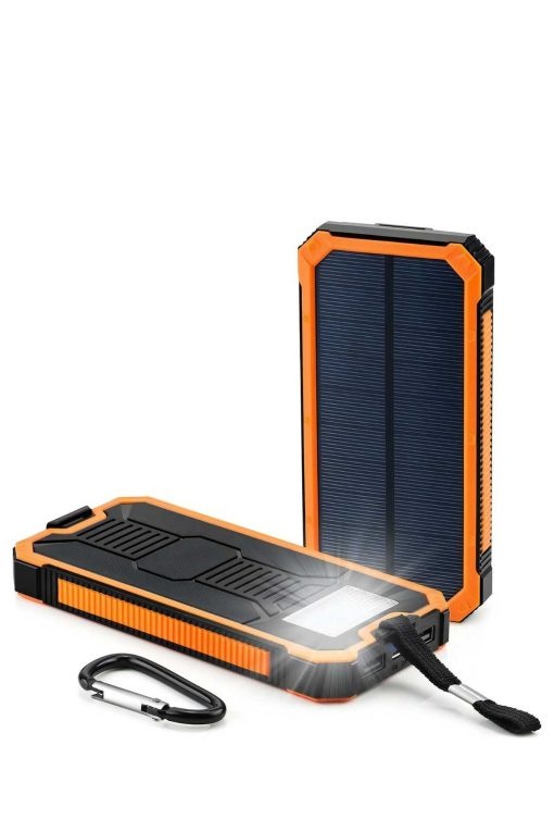دستگاه led شارژ خورشید نورانی 10000 ماه نارنجی قابل حمل پر انرژی برند Deji کد 1708646586