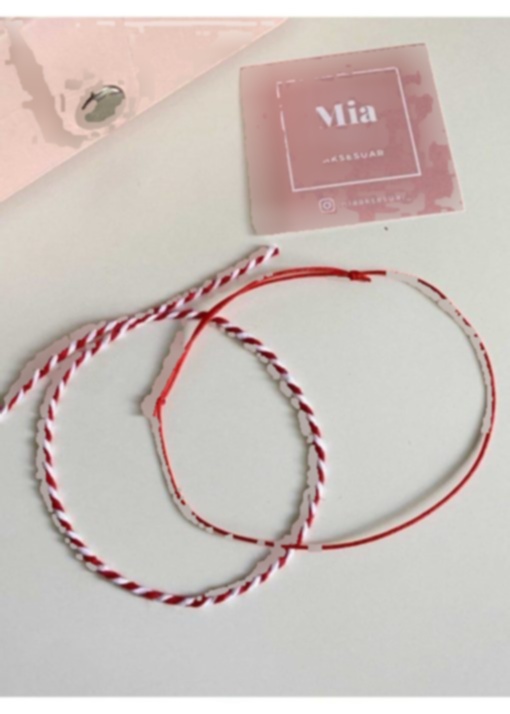 ست دستبند طناب قرمز برند Mia Aksesuar کد 1706997499