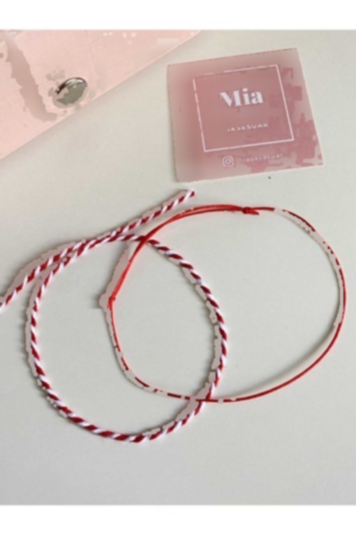 ست دستبند طناب قرمز برند Mia Aksesuar کد 1706997499