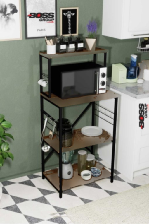 تنظیم کننده کمد گوشه ای قفسه آشپزخانه قهوه چند کاربردی برند Boss Group کد 1706930777