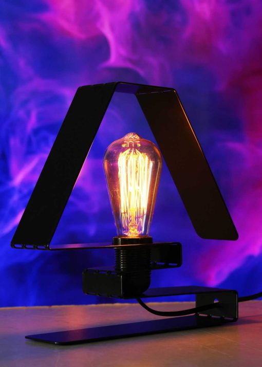 آباژور لامپ مطالعه مدرن فلزی مشکی 25|cm برند Machin-x کد 1713601046