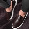 کالج کفش راحتی تابستانی سبک کفش، مردانه چرم اصل مهر شده برند Ducavelli کد 1712242565