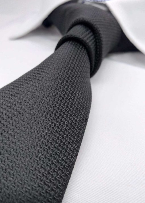 کراوات طرح‎دار مشکی مردانه برند Gutiero کد 1715380218