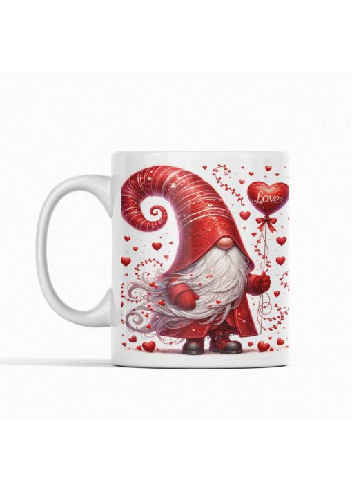 لیوان چاپی طراحی عشق قرمز آدم کوتوله برند Nino Store کد 1715067711