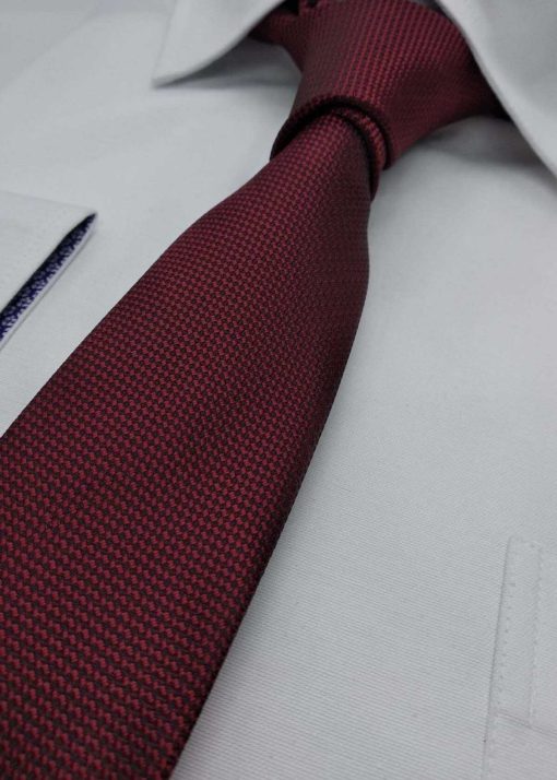 کراوات طرح‎دار زرشکی برند Gutiero کد 1715380216